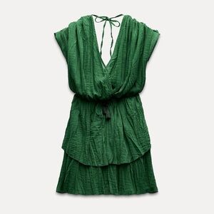 Zara green romper